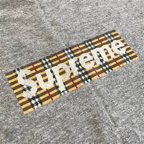 1997 supreme burberry|Supreme 1997 Supreme Box Logo x Burberry .